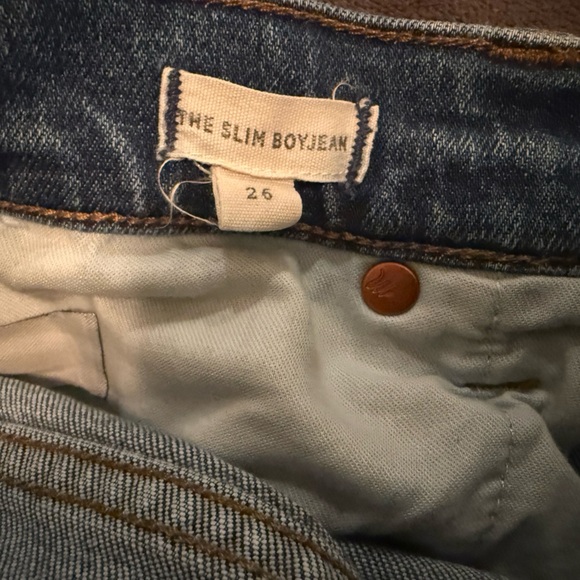 Madewell The Slim BoyJean Size 26 - Picture 4 of 5